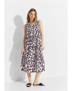 Летнее платье, мягкое и удобное в носке, белый Cecil