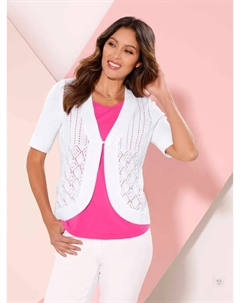 Классический кардиган Basics, белый Classic basics