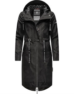 Функциональная парка "Josinaa" с капюшоном, стильная переходная куртка для активного отдыха с капюшоном, черный Navahoo