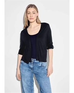 Кардиган из мягкой вискозы, синий Cecil