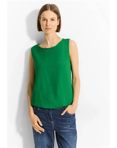 Топ-блузка, выполненная из мягкой вискозы, зеленый Cecil
