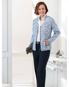 Классический блейзер из джерси "Блейзер из джерси", синий Classic