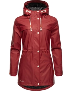 Плащ "Rainy Forest", модная женская парка от дождя для улицы, красный Navahoo