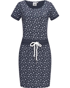 Летнее платье "L80023", пляжное платье из легкого трикотажа со шнуром, синий Peak time