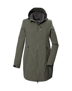 Мягкая парка "KOS 370 WMN SFTSHLL PRK", зеленый Killtec