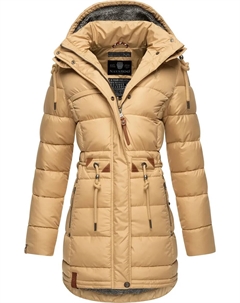 Стеганое пальто "Daliee", стильная зимняя парка со съемным капюшоном, бежевый Navahoo
