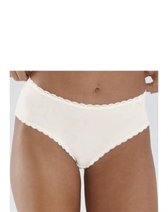 Трусики "Camille" с тонкой кружевной отделкой, кремовый S.oliver