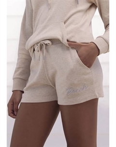 Шорты для отдыха "-спортивные шорты, шорты для отдыха ", с маленькой блестящей вышивкой логотипа, одежда для отдыха, костюм для отдыха Loungewear, бежевый Bench