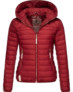 Стеганая куртка наваху "Ich Bin Hübsch", с капюшоном, легкая переходная куртка с капюшоном, красный Navahoo