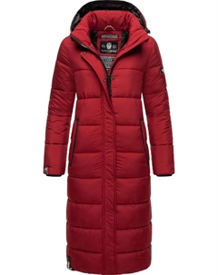 Стеганое пальто "Isalie", классическое зимнее пальто со съемным капюшоном, красный Navahoo