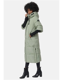 Стеганое пальто наваху "Чао Мяу XIV", длинное зимнее пальто с рукавами в рубчик, мятный Navahoo