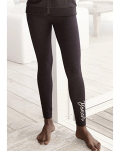 Леггинсы для дома "брюки для дома", с блестящей вышивкой логотипа, одежда для дома Loungewear, антрацит Bench