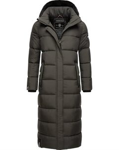 Стеганое пальто "Isalie", классическое зимнее пальто со съемным капюшоном, антрацит Navahoo