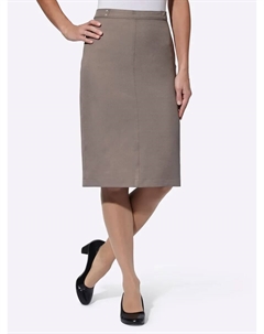 Юбка-комбинация, коричневый Classic basics