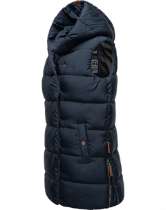 Стеганый жилет "Madilynaa", стильный женский жилет без рукавов с капюшоном, синий Navahoo