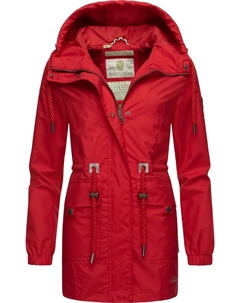 Уличная куртка "Neophee" с капюшоном, женская переходная парка из переработанных материалов, красный Navahoo