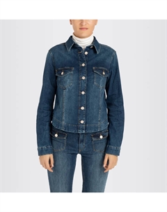 Джинсовая куртка "RICH JACKET", легкая джинсовая куртка, цвет Night Blue Netwash Mac