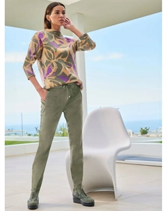 Вязаный свитер "Жаккардовый свитер", хаки Heine