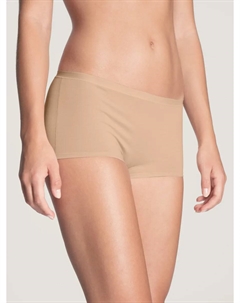 Трусики "Natural Comfort", естественный блеск и гладкость, бежевый Calida