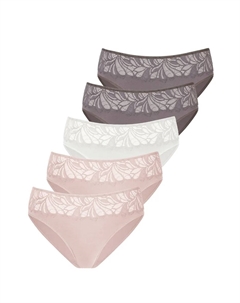 Трусы Jazz Pants (5 шт.) из эластичного хлопка высокого качества, розовый Vivance