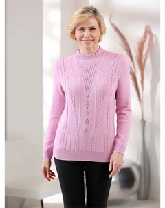 Классический вязаный свитер "Пуловер", цвет Rosé Classic