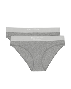 Трусики (2 шт.), тонкая ребристая резинка, эластичный пояс, цвет 946Nordic Gr Marc o'polo