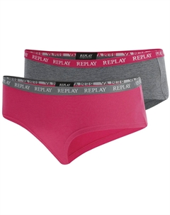 Трусики "Lady Culotte Style 1 - 2шт. Набор "Водопад" (2 шт. в упаковке), серый Replay