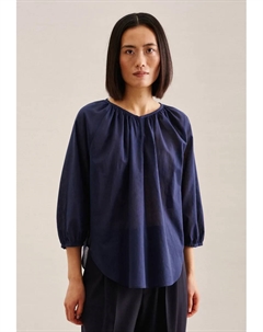 Туника "Черная роза", синий Seidensticker