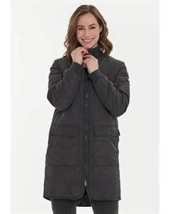 Стеганое пальто "Eilish" стеганого дизайна, черный Weather report