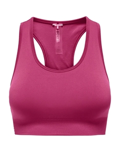 Спортивный бюстгальтер "ONPDAISY SEAM SPORTS BRA - NOOS", бесшовная отделка, цвет Granita Only play