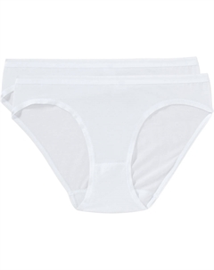 Мини-трусики (2 шт. в упаковке) с эластичными манжетами, белый Speidel