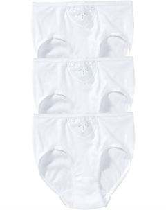 Трусики (3 шт.), без раздражающих боковых швов, белый Speidel