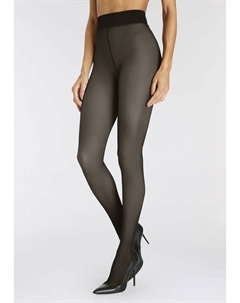 Колготки с утепляющим внутренним флисом, черный Lavana