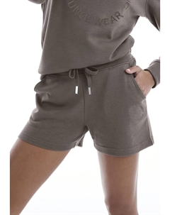 Спортивные шорты для домашней одежды "с вышивкой логотипа" и боковыми карманами, костюм для отдыха Loungewear, коричневый Bench