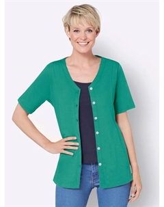 Куртка-рубашка "Куртка-рубашка", изумрудный Classic basics