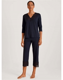 Пижама (2 шт.) с милой кружевной отделкой, цвет Harmony Blue Calida