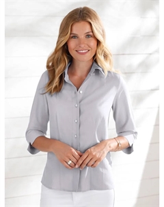 Классические основы Классическая блузка, серый Classic basics