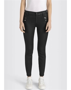 Брюки-трубы "Skinny Zip", черный Mac