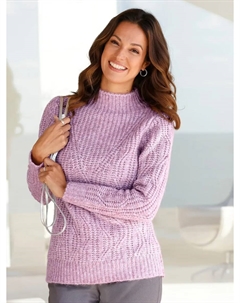 Вдохновение Вязаный свитер "Пуловер", цвет Orchidee-Meliert Inspirationen