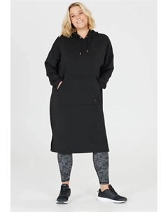 Трикотажное платье цвета слоновой кости, мягкое, эластичное и чрезвычайно удобное, черный Q by endurance