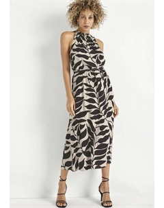 Платье миди с разрезом сзади, бежевый Hechter paris