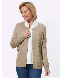 Классический кардиган Basics, бежевый Classic basics