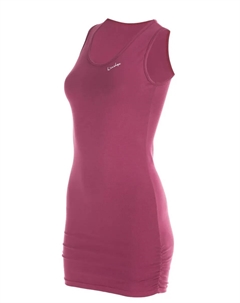 Длинный топ "WTR15" с рюшами по бокам, цвет Berry Love Winshape