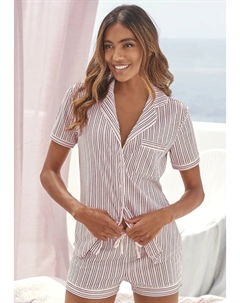 Пижама (2 шт.), с принтом по всей поверхности, розовый S.oliver