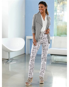 Трикотажный пиджак "Shirtblazer", цвет Hellgrau-Meliert Classic basics