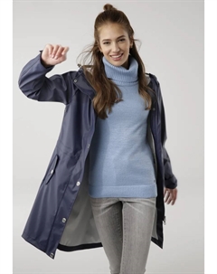 Плащ со шнуром для гибкой регулировки, ветрозащитный и водоотталкивающий, цвет морской волны Kangaroos