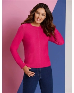 Вязаный свитер "Пуловер", розовый Classic basics