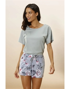 Пижама (2 шт.), с цветочным принтом, мятный Vivance dreams