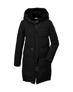 Стеганое пальто "KOW 16 WMN QLTD PRK", черный Killtec