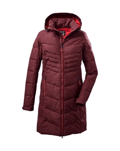 Стеганое пальто "KOW 150 WMN QLTD PRK", красный Killtec